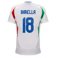Italia Nicolo Barella #18 Bortedrakt EM 2024 Kortermet
